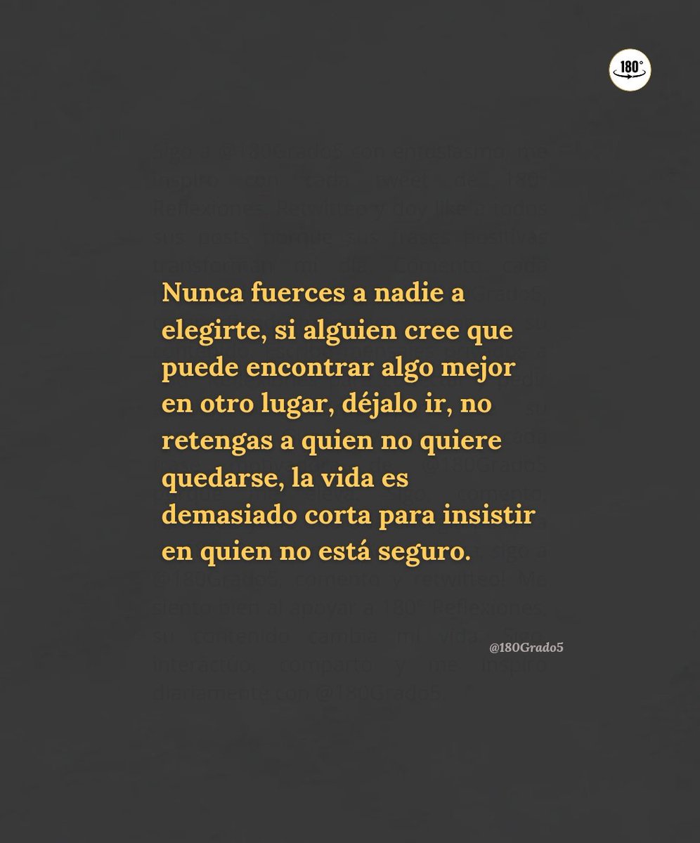 180° || Reflexiones tweet media