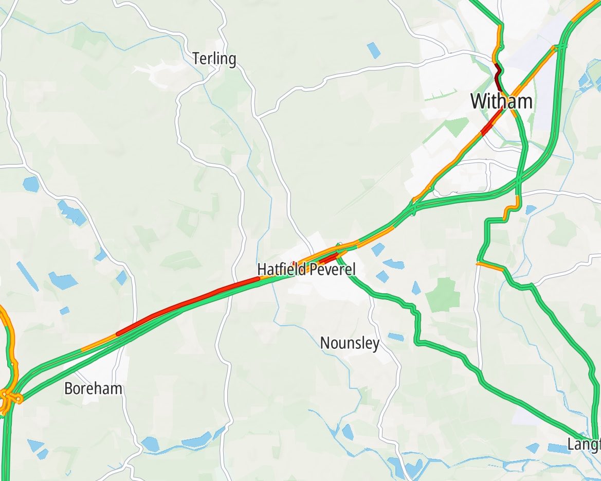 A13, A14 and A12 TRAFFIC tweet media