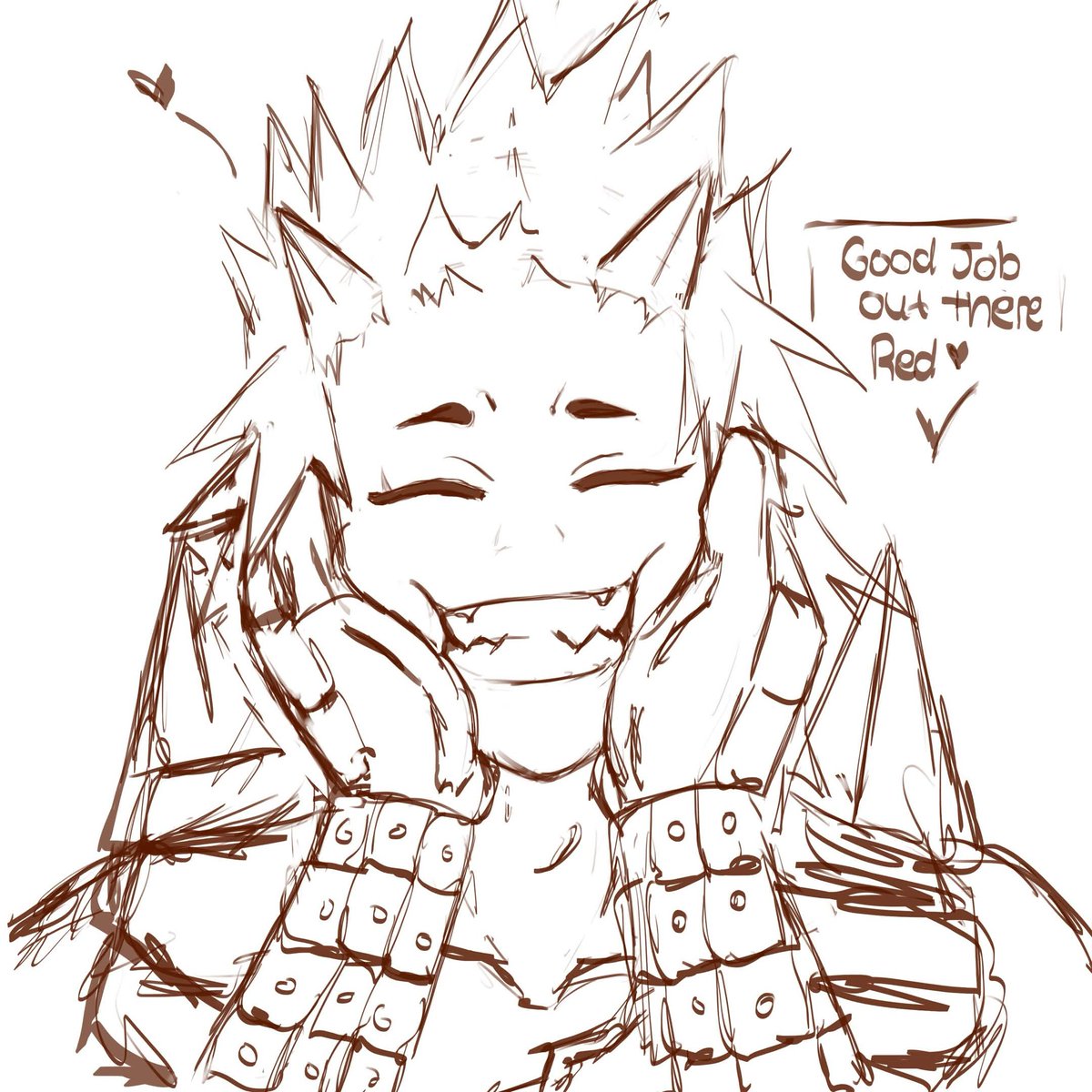 poprocks137's tweet photo. Quick krbk doodle!!!

#krbk #kiribaku #mha https://t.co/dUFsaS6974
