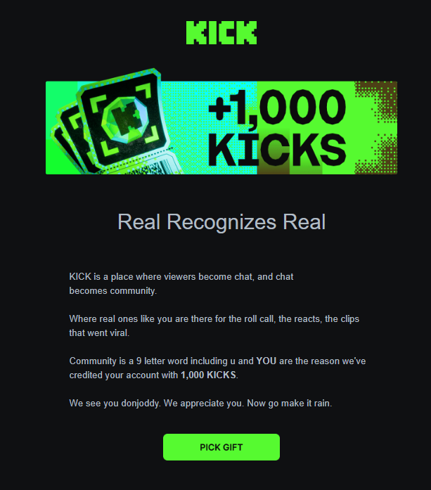 DonJoddy's tweet photo. Thanks again, Uncle @StakeEddie @kick @kickespanol 
Voy a seguir regalando kicks a más canales amigos... #kickperu https://t.co/AGLnLtK6NK