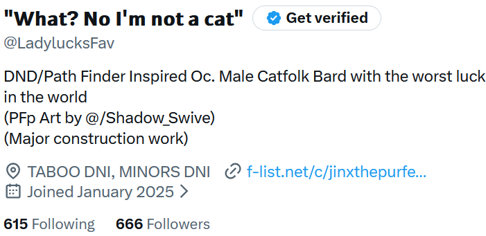 "𝗪𝗵𝗮𝘁? 𝗡𝗼 𝗜'𝗺 𝗻𝗼𝘁 𝗮 𝗰𝗮𝘁" tweet media