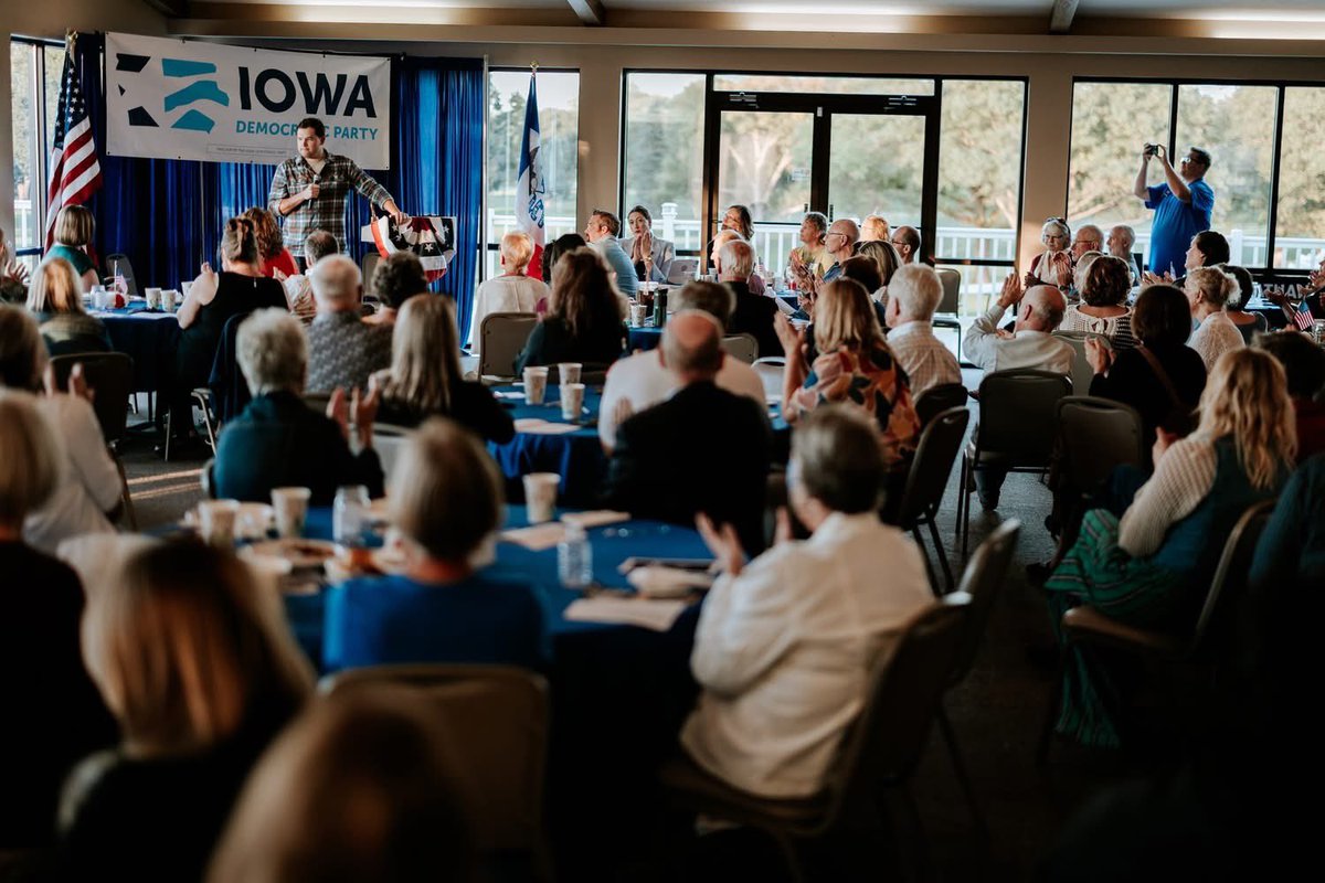 PetermanForIowa's tweet photo. One year ago today, we launched this campaign. Since then, I’ve traveled over 20,000 miles to meet with folks in every corner of the state. Now more than ever, I know Iowans are ready for a new generation of leadership. Let’s get it done. Join our team: https://t.co/ImyJAZoNxR https://t.co/JB79kig380