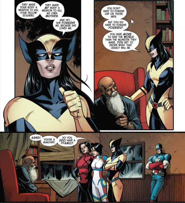 QuidProQuo_MWI's tweet photo. #XSpoilers

Eve Ewing never put the pen down.  This is the continued growth from #ExceptionalXmen that I was hoping for and excellent use of the cast for this issue.  #XMen #XMenUnited #4 https://t.co/M8XQNnHvXP