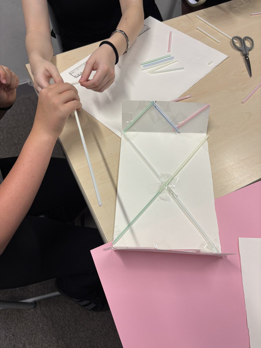 sshs_maths's tweet photo. Classes have started work on bridges to cross the crack created. More updates to follow tomorrow. Hopefully they all survive! 😂 https://t.co/VYQCeCfvWr