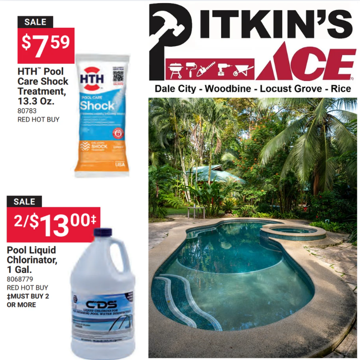 pitkin_s's tweet photo. Still need to get the pool ready? We have you covered on pool supplies! https://t.co/4YB0gjsvy7