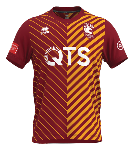Blyth_Spartans's tweet photo. Blyth Spartans AFC are delighted to reveal our brand new home, away and third shirts for the 2026/27 campaign 👕

Once again manufactured by Erreà and now featuring new front-of-shirt sponsors QTS, all three shirts are now available for pre-order 👊

A huge thank you once again to Spartans Trust Vice Chairman Ian Hertwick for his superb work designing this season’s shirts 👏

🔗 https://t.co/n0TevEXTZT

#HowayBlyth 🟢⚪️