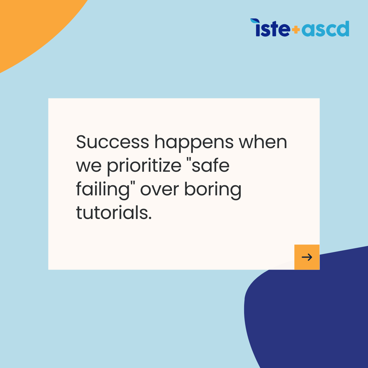 ISTE+ASCD tweet media