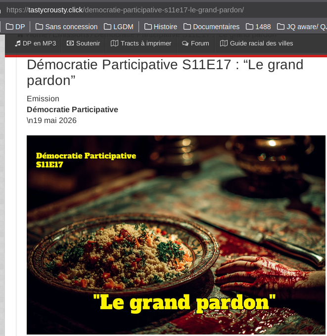 FourNinesFineK9's tweet photo. #dempart #DPS11E18" (...)
“Le grand pardon”
Diabolix
.@G8ND8LFHH
#VincentReynouard .@reynouard1969 https://t.co/cuzKkg6oZD
Durée:
# 02:51:15.97 https://t.co/udMUqc7cxQ