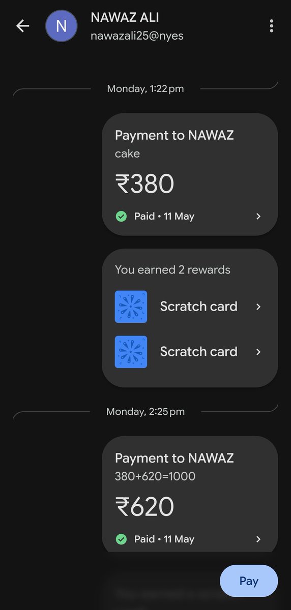 itzmeamal6896's tweet photo. Swiggy scam
Lost 3000rs.
I ordered a cake for 380 rs.The swiggy agent(rahul) call and told the amount is not credited and I need to pay the delivery boy.
After sometime the agent (rahul) again called and told the payment is successful and the delivery boy will return the amount. https://t.co/MIFiKVurAc