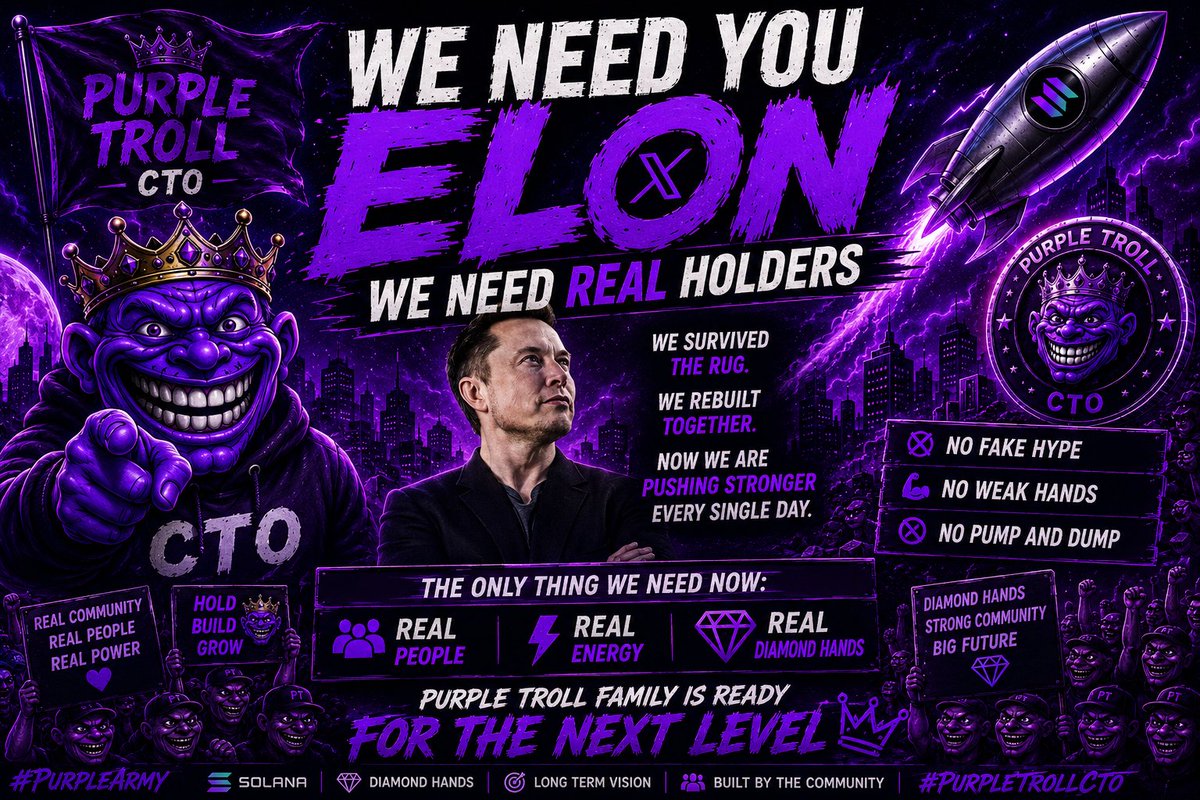 Purple troll tweet media