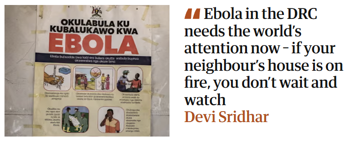 Tom_Courtright's tweet photo. @guardian heads up that this poster is from Uganda, not the DRC https://t.co/Shzb40c2QW