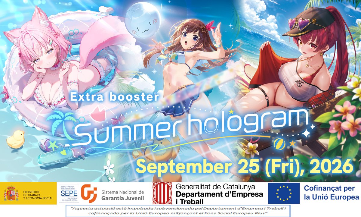 LmtCardboard's tweet photo. Disponible la reserva del Extra booster Summer Hologram. Cuidado porque en esta expansion cambian la cantidad de sobres y cartas por sobre.  #hOCGEN
https://t.co/MfFXO5JkBY https://t.co/9EK9eU2t7x