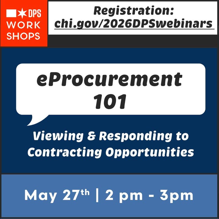 Chicago Department of Procurement Services (DPS) tweet media