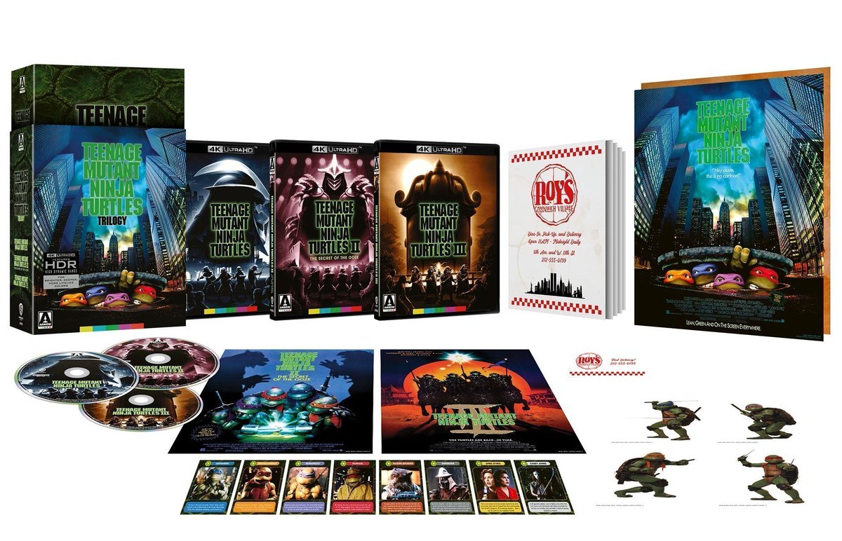 Teenage Mutant Ninja Turtles Trilogy [Limited Edition] 4K UHD is