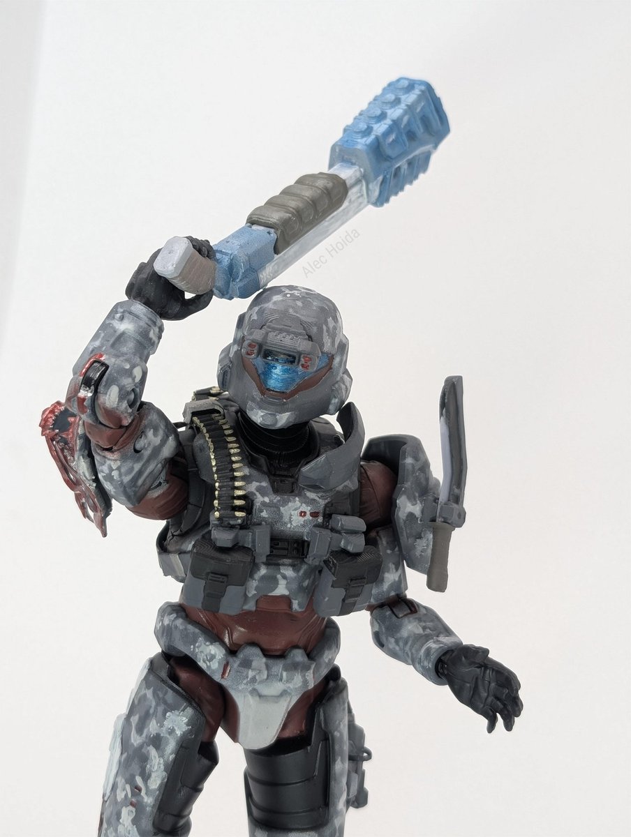HOIDA247's tweet photo. Finished another MK V [B] for someone on Etsy.

Printed parts and painting by me.

#Halo #HaloSpotlight https://t.co/3PhRht1Xub