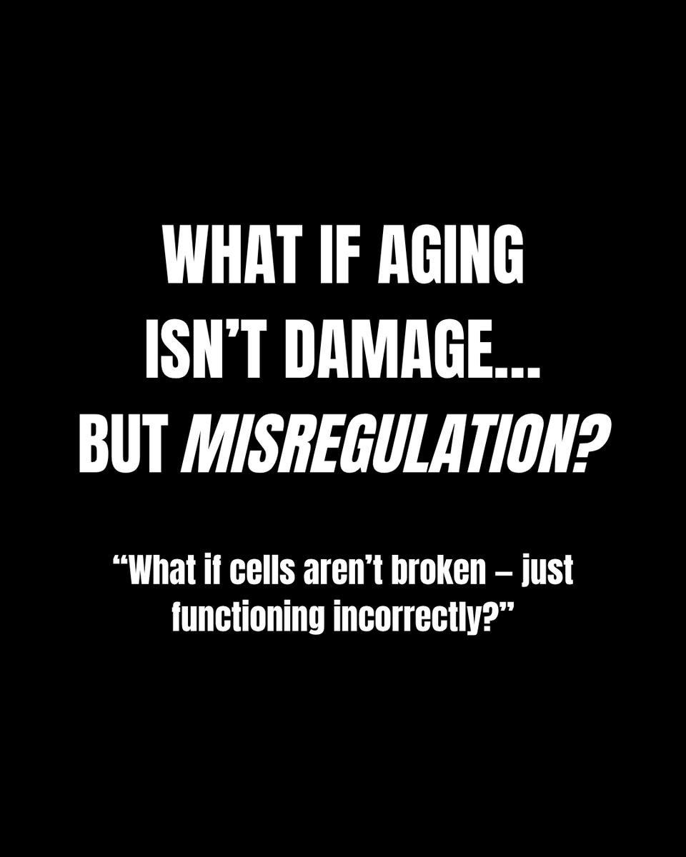 DcodLongevity's tweet photo. What if aging isn’t damage… but misregulation?

Ep. 26 of Decoding Longevity, hosted by Raghav Sehgal &amp; Macsue Jacques, with Dr. Janine Sengstack.

“Cell Reset Therapeutics” = from replacement to restoration.

Spotify: https://t.co/nzRKo3FEDj
YouTube: https://t.co/A8o3XzvZfM https://t.co/rUoFclcIiq
