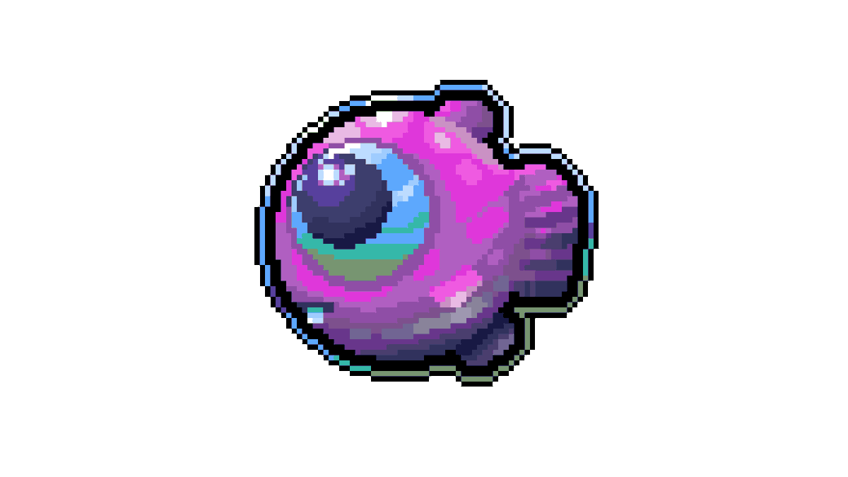 Myartbytes1's tweet photo. new fish lets gooooo #pixelart https://t.co/zHnZYsmteN