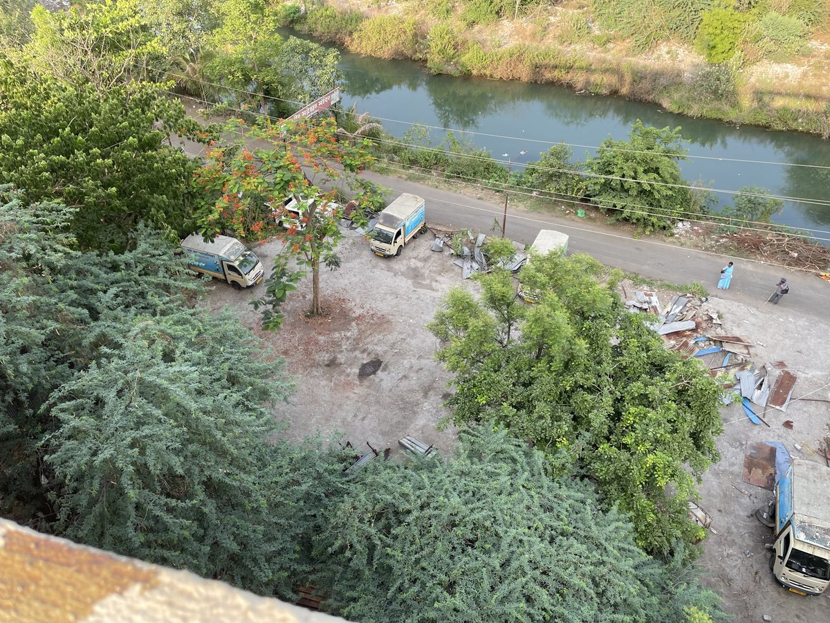 neelac9's tweet photo. @RVikhePatil @RVikhePatil sir pls see encroachment on Irrigation Dept land near #Hadapsar, #BTKawaderoad #Pune: debris dumping, garbage, illegal sheds &amp; tree destruction around dept canal. This may worsen flooding. Request urgent action. Photos attached. @PMCPune @CollectorPune https://t.co/SK9r5Phqmc