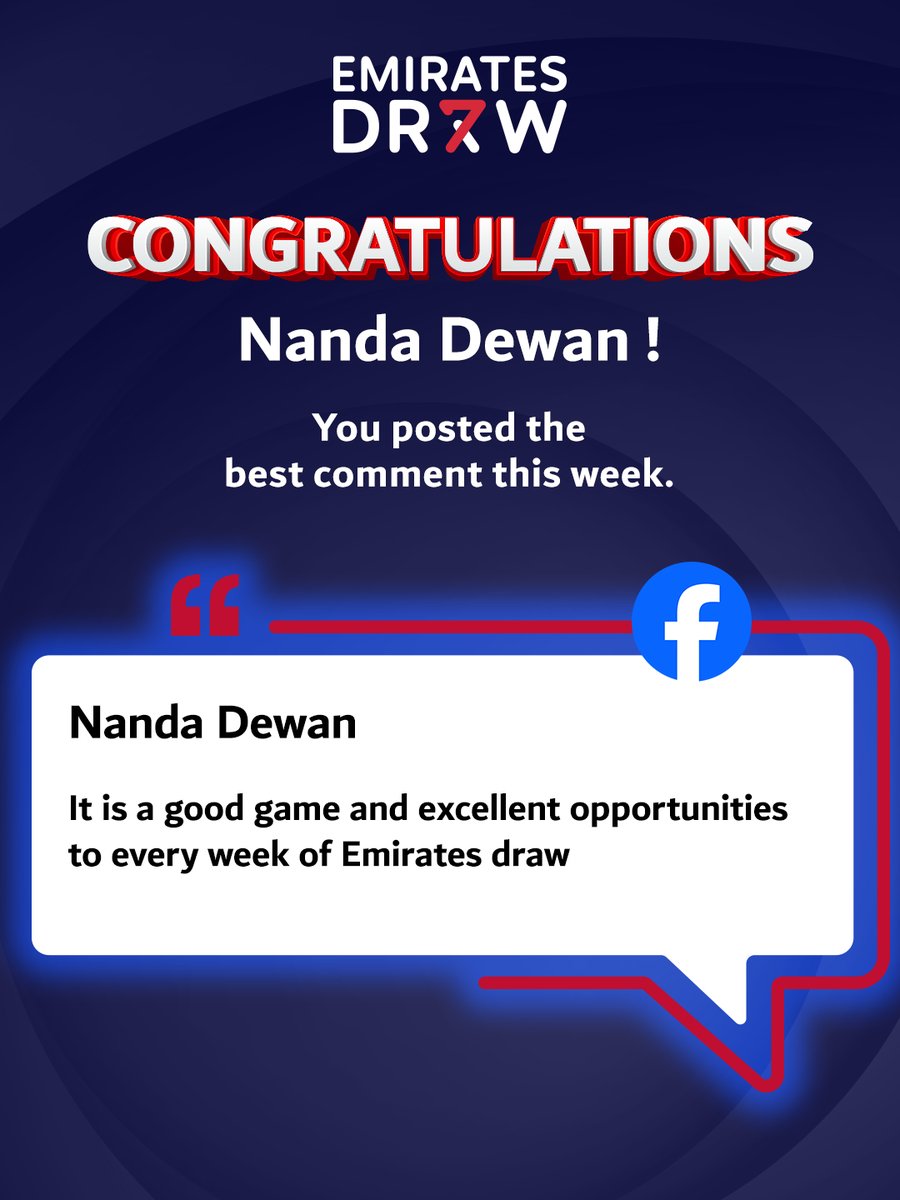 Emirates Draw tweet media