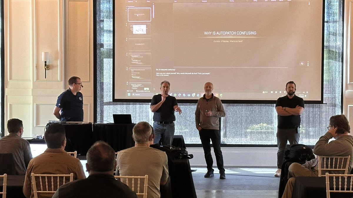 viamonstra's tweet photo. What an incredible event last week! 🚀
A massive THANK YOU to all of our presenters for sharing their expertise, insights, and real-world experience with the community. 👏💻

@apps_mgr, @mniehaus, @bdam555, @AndrewJNet, and @jarwidmark — Your sessions sparked great conversations and delivered valuable knowledge to IT professionals everywhere. Also, thank you to our sponsors, @PatchMyPC and @2pintsoftware, we truly appreciate your support! 🙌

#ViaMonstraAcademy #MSIntune #Windows11 #ITCommunity