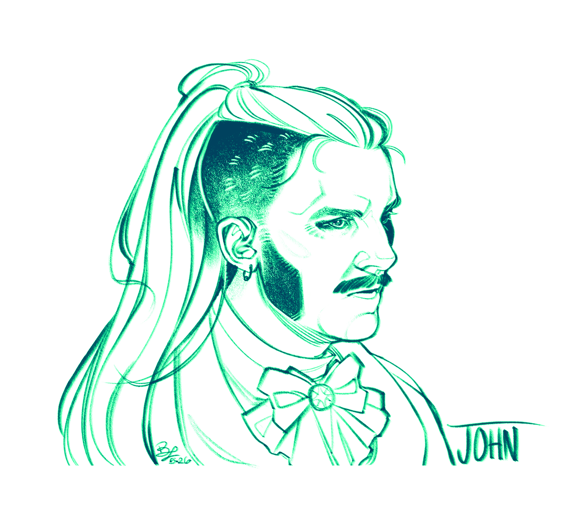 bonesydoodles's tweet photo. It was John's turn for art #goingjohnmode https://t.co/BqO79WfBx5