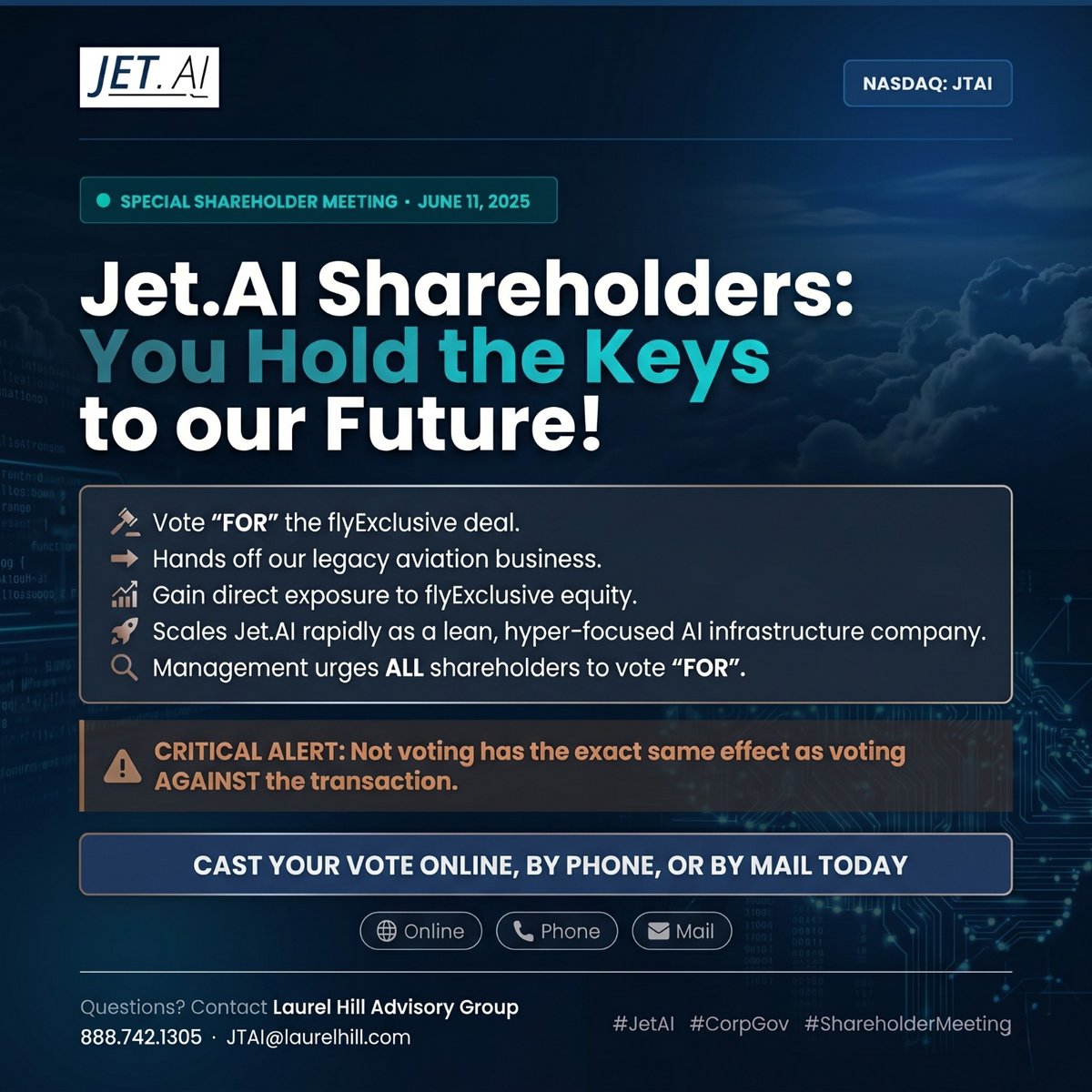Jet.AI Inc. (NASDAQ: JTAI) tweet media