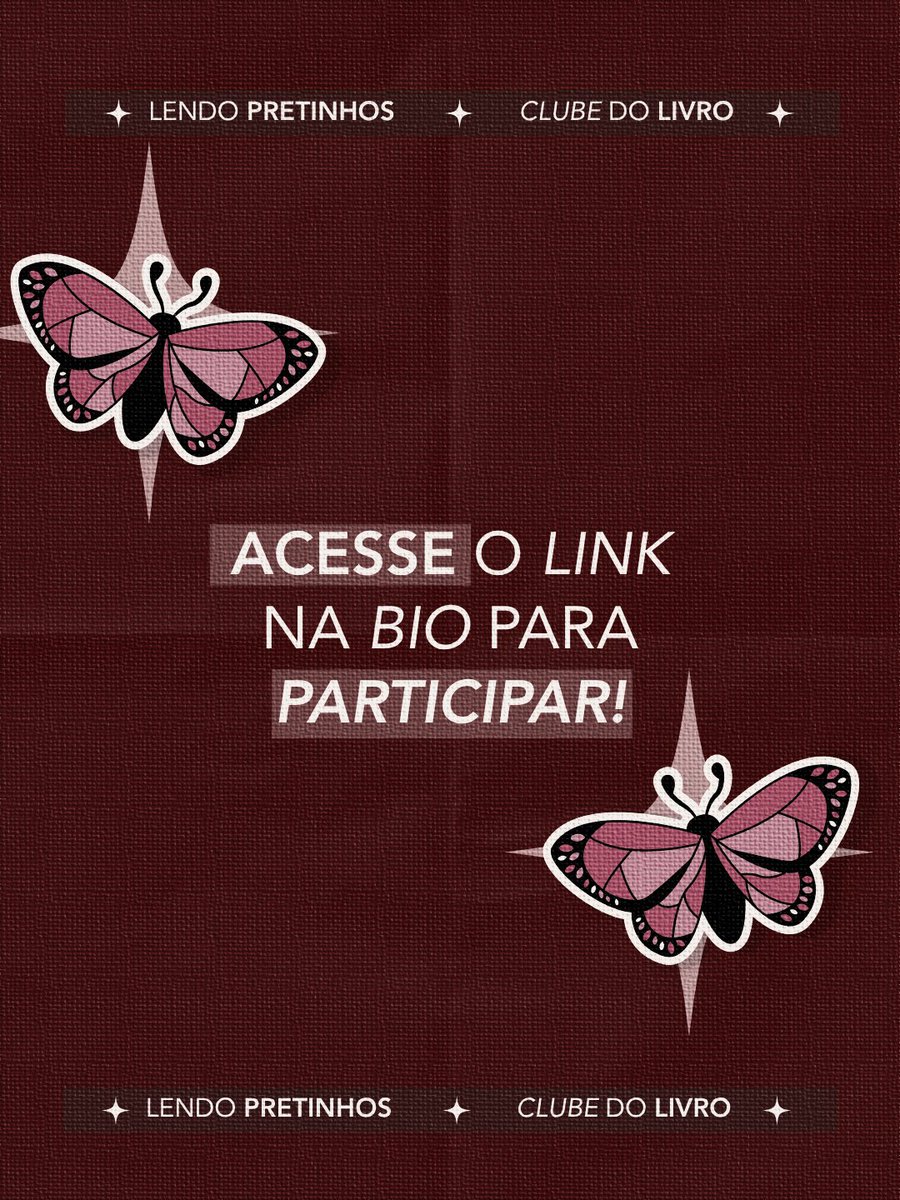 nurseliteraria's tweet photo. VEIO AI O PRIMEIRO CLUBINHO DE ROMANCES SÓ COM PRETINHOS! 

Iremos iniciar as leituras em Junho! Então, já cuida de participar do nosso grupo no WhatsApp. 

https://t.co/ml0gTiLbKP 

RT PARA ENGAJAR! ❤️ https://t.co/GO5U5Oj473