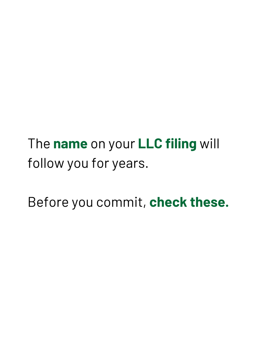StartupSprintHQ's tweet photo. Your business name isn’t just legal—it’s marketing. Before you commit, check: Is the domain available? Are the social handles consistent? Does it clearly say what you do? A clever name means nothing if your audience gets confused. Does yours pass the test? 👇 https://t.co/qmCL1BYU3L