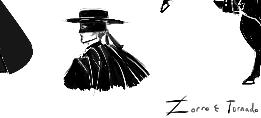 RooYangu's tweet photo. Zorro sketches✨ https://t.co/h87EwCuNie