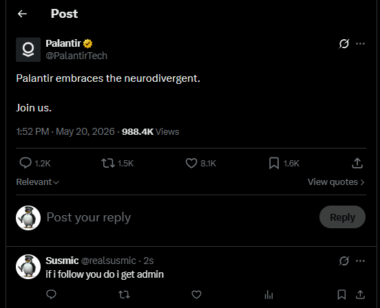 Susmic tweet media