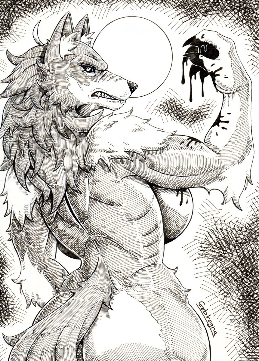ExpiredGoblogna's tweet photo. NO AI. Made in pen and paper with a bit of an obsession with elves and monster-girls. https://t.co/3OG6nAiZu2