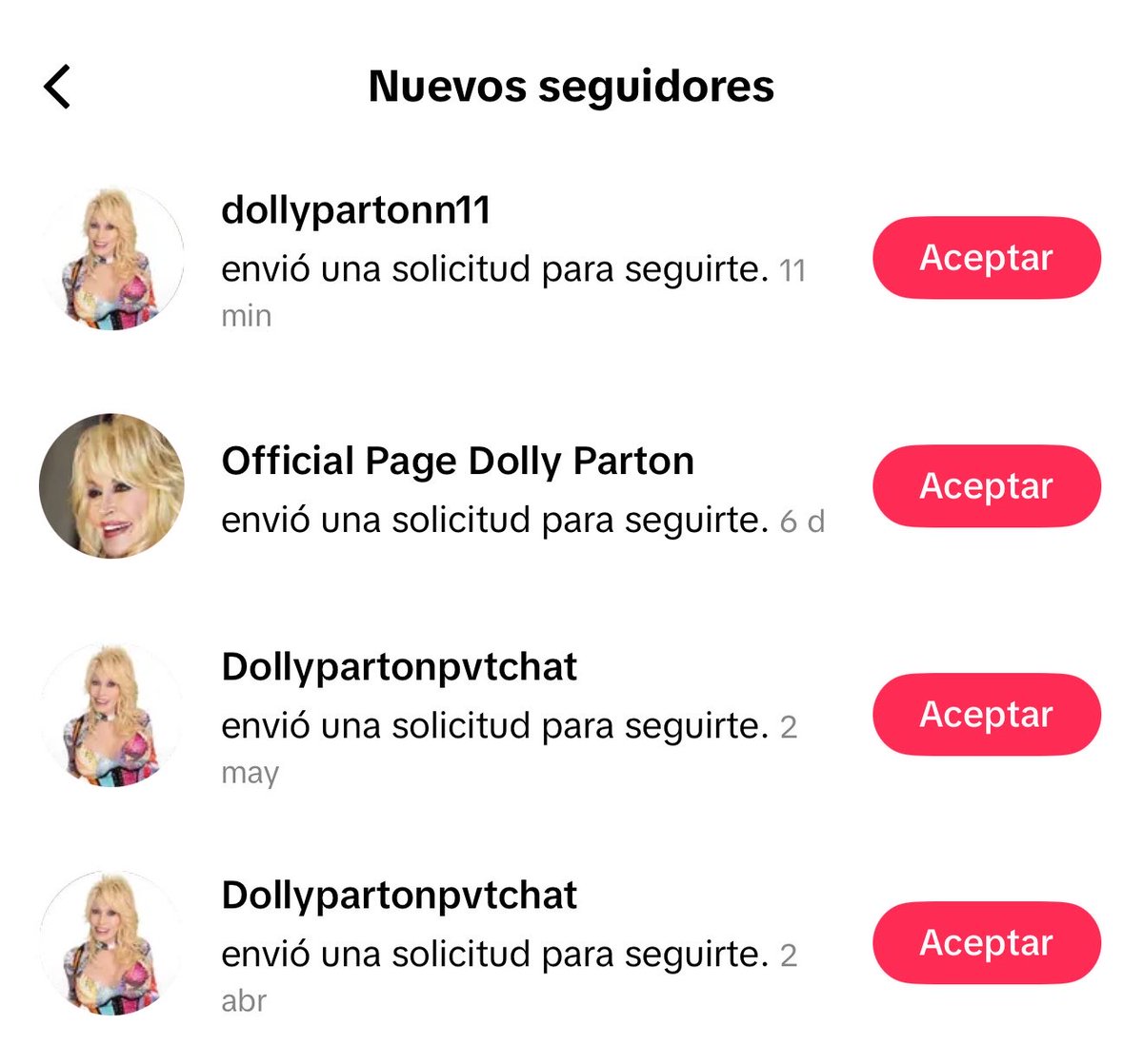 _went_missing's tweet photo. Porqué será que fans de Dolly Partón insisten en seguirme, ni siquiera escucho su música y no sé nada de ella y en mi algoritmo no me aparece 🫩 https://t.co/Bal8hUYhAd