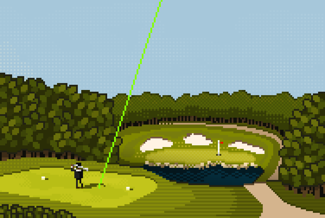 Sheipiter's tweet photo. still waiting for that tee shot https://t.co/oVgwxJioj6