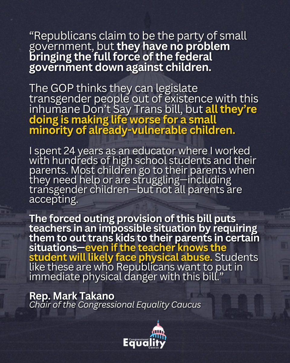 Congressional Equality Caucus tweet media