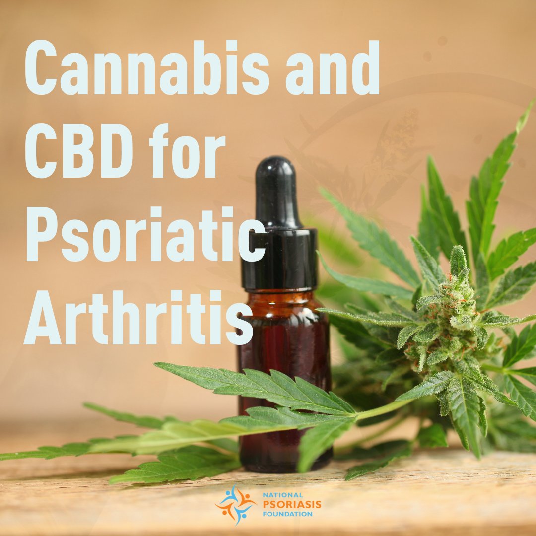 NPF's tweet photo. One of the most common symptoms of psoriatic arthritis is joint pain, and many have found relief through cannabis and/or CBD.

Head to our website for everything you need to know about cannabis, cbd, and psoriatic disease ➡️https://t.co/EVFyVfnSgH https://t.co/Hsl8YUNdqq
