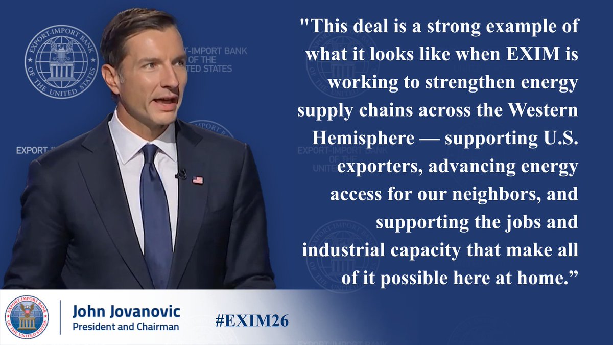 U.S. Export-Import Bank tweet media