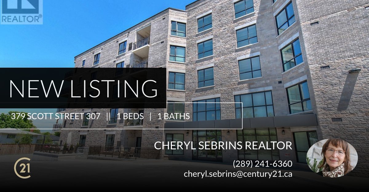 CSebrins's tweet photo. 📍 New Listing 📍 Take a look at this fantastic new property that just hit the market located at 379 Scott Street 307 in St. Catharines (vine/linwell). Reach out here or at (289) 241-6360 for more information!

Listed by Guy Gray... https://t.co/Hcl7W0trhP https://t.co/8Tz8wlpuXn