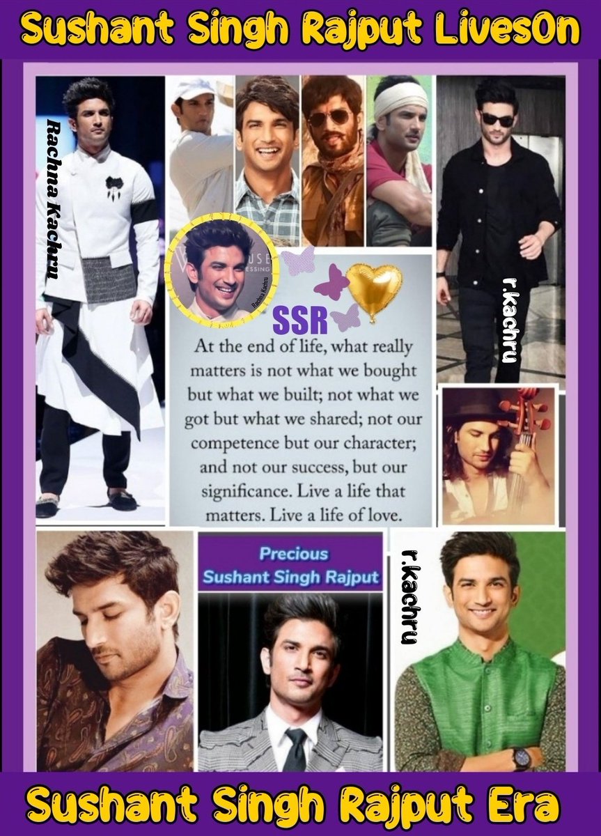 Rachna Kachru 🇮🇳 Celebrate Sushant Everyday❤️🦋 tweet media