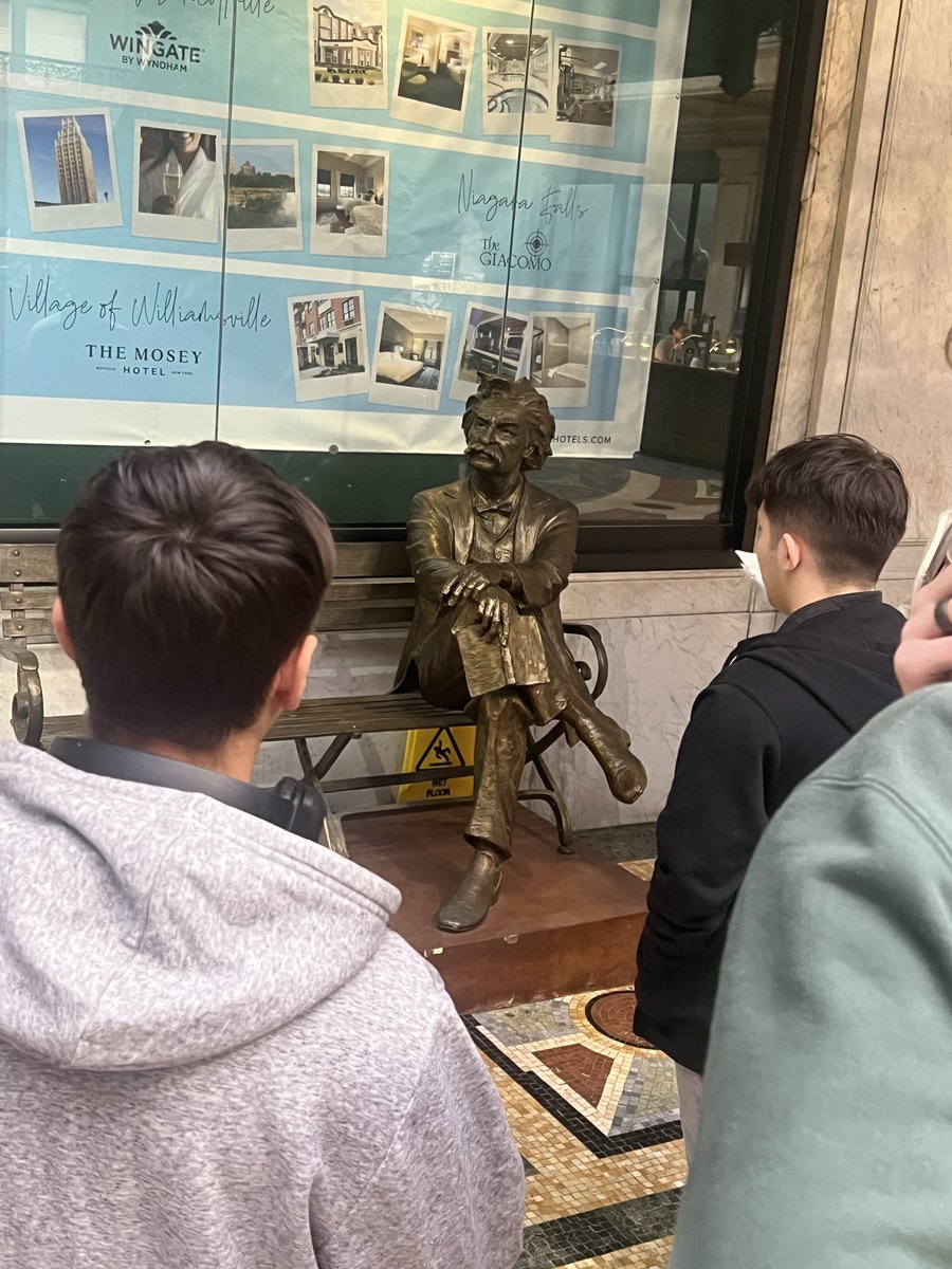 BishopTimonHigh's tweet photo. On Wednesday, Mrs. Deganis’s AP U.S. History classes took a historic walking tour of downtown Buffalo to celebrate the end of the school year (and making it through the AP exam)! https://t.co/HAX39oOTMm