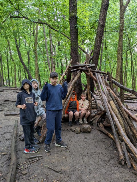 AMSEagle's tweet photo. 6th Grade Camp Day #1 Adventures!! https://t.co/F14ADpNYvu
