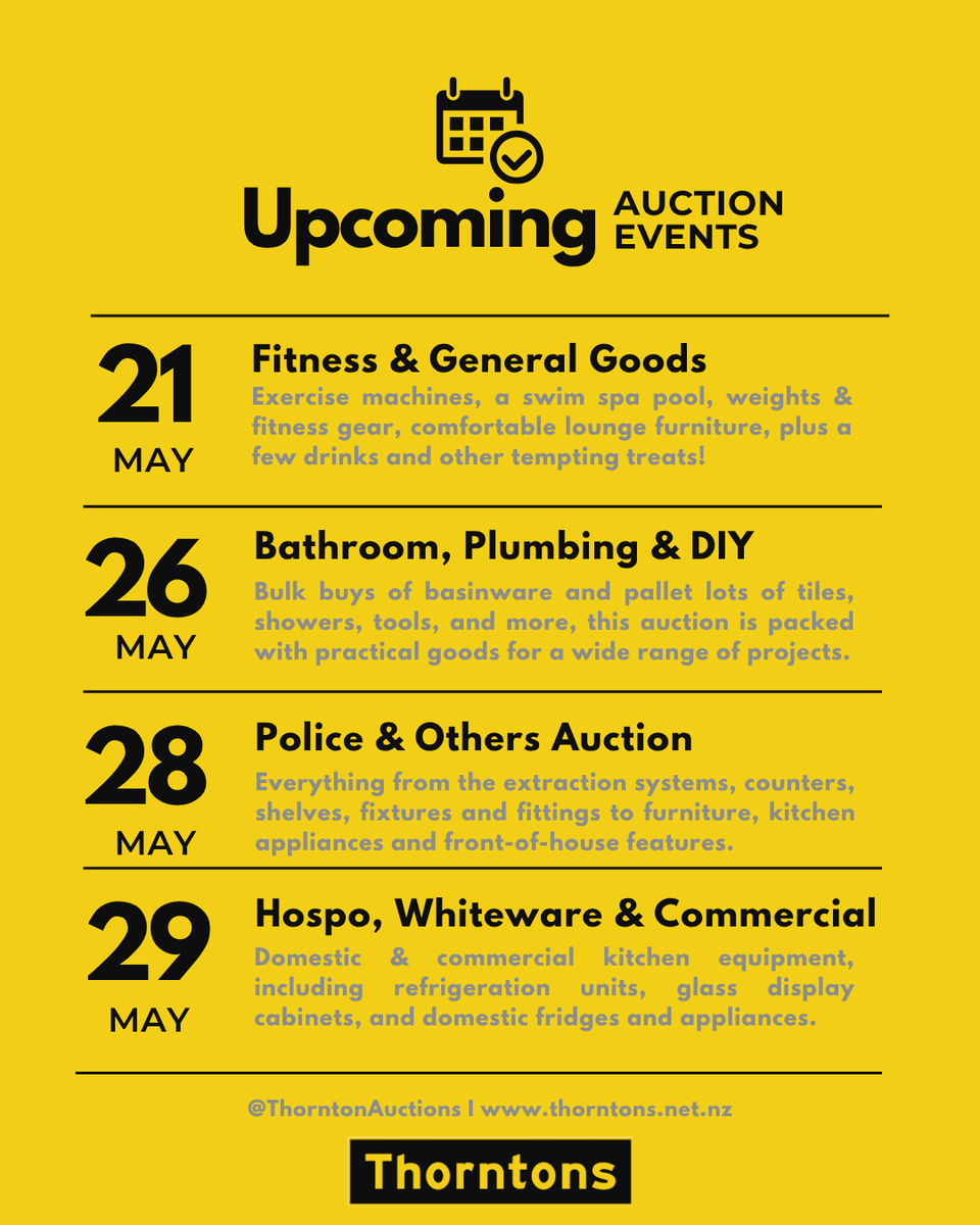 ThorntonAuction's tweet photo. Here's this month's auction menu: https://t.co/mpukumMZhr https://t.co/aYAxq4QH8S