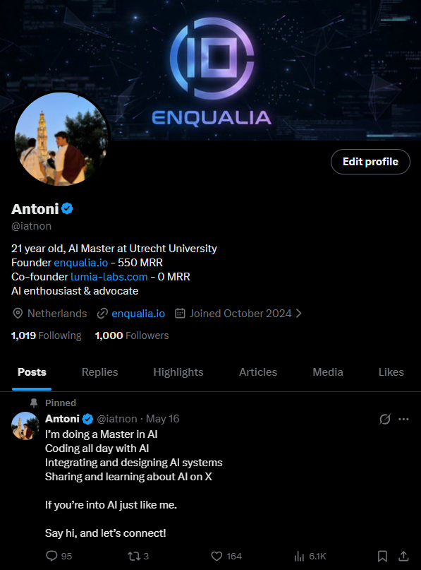 Antoni tweet media