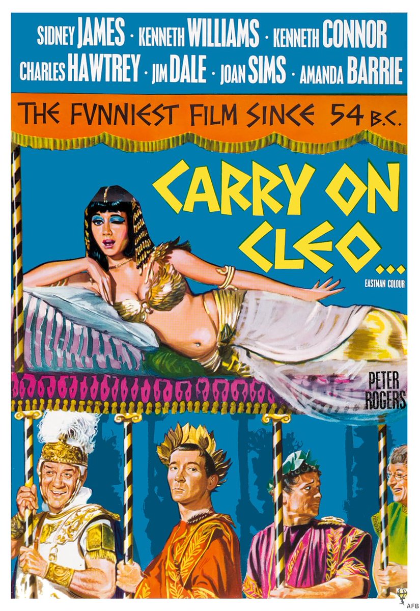 GeeksAssembled's tweet photo. On Sunday 24th May @GeeksAssembled will be discussing the 1964 movie #CarryOnCleo #Comedy #Farce #BritishHumour #History anyone who wants to take part in the cast or join our group, contact us #Share #Follow #Subscribe #Reviews https://t.co/W7vM4kUiGR