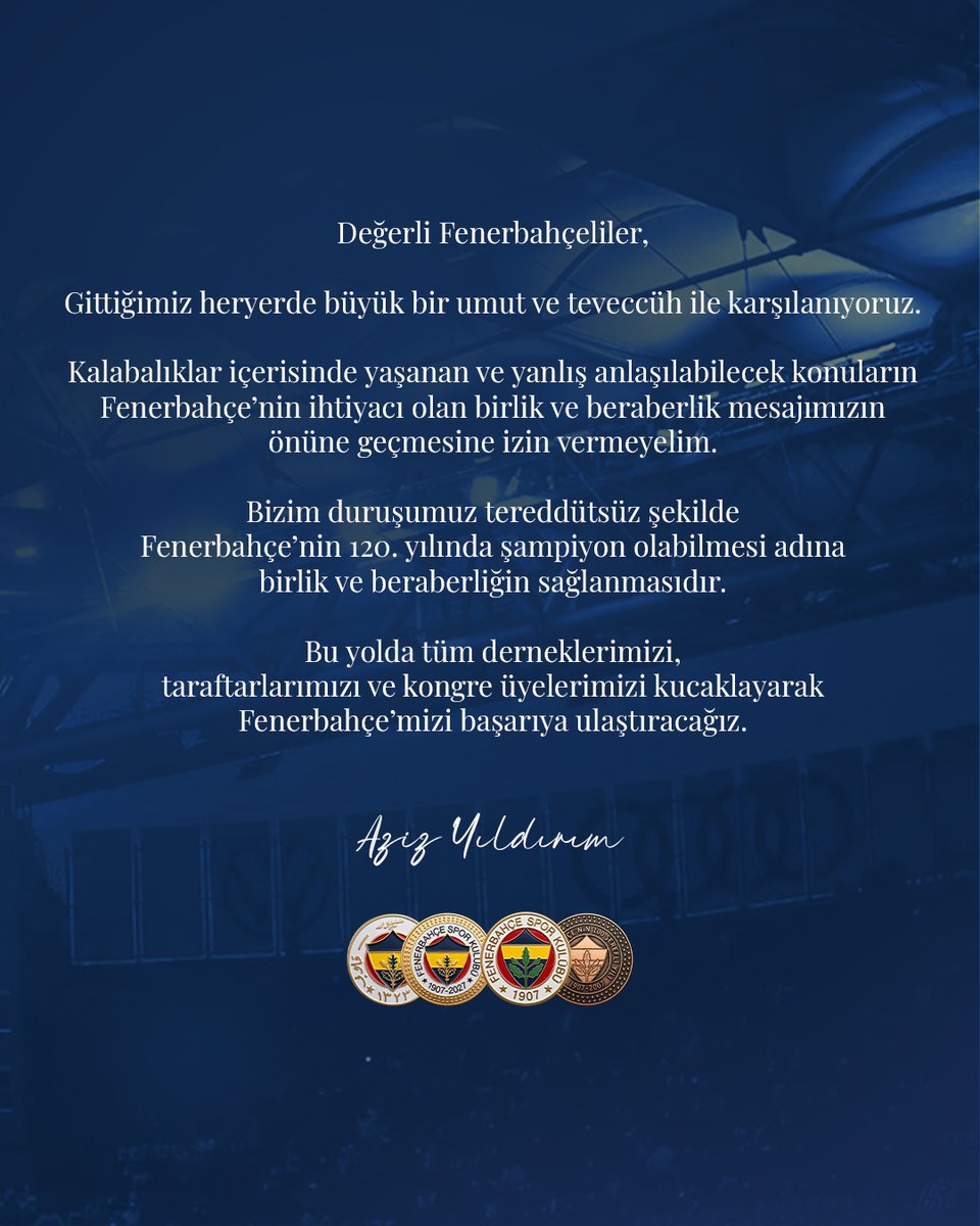 Bizim Fenerbahçemiz tweet media