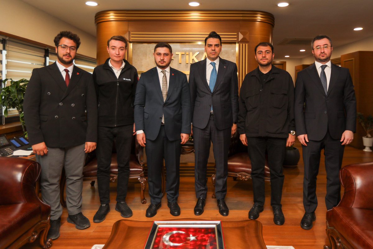 mttborgtr's tweet photo. Genel Başkanımız Sayın Tahsin Başarı, Türk İşbirliği ve Koordinasyon Ajansı (TİKA) Başkanı Sayın Abdullah Eren’i ziyaret etti. https://t.co/lUNoCKVFPI