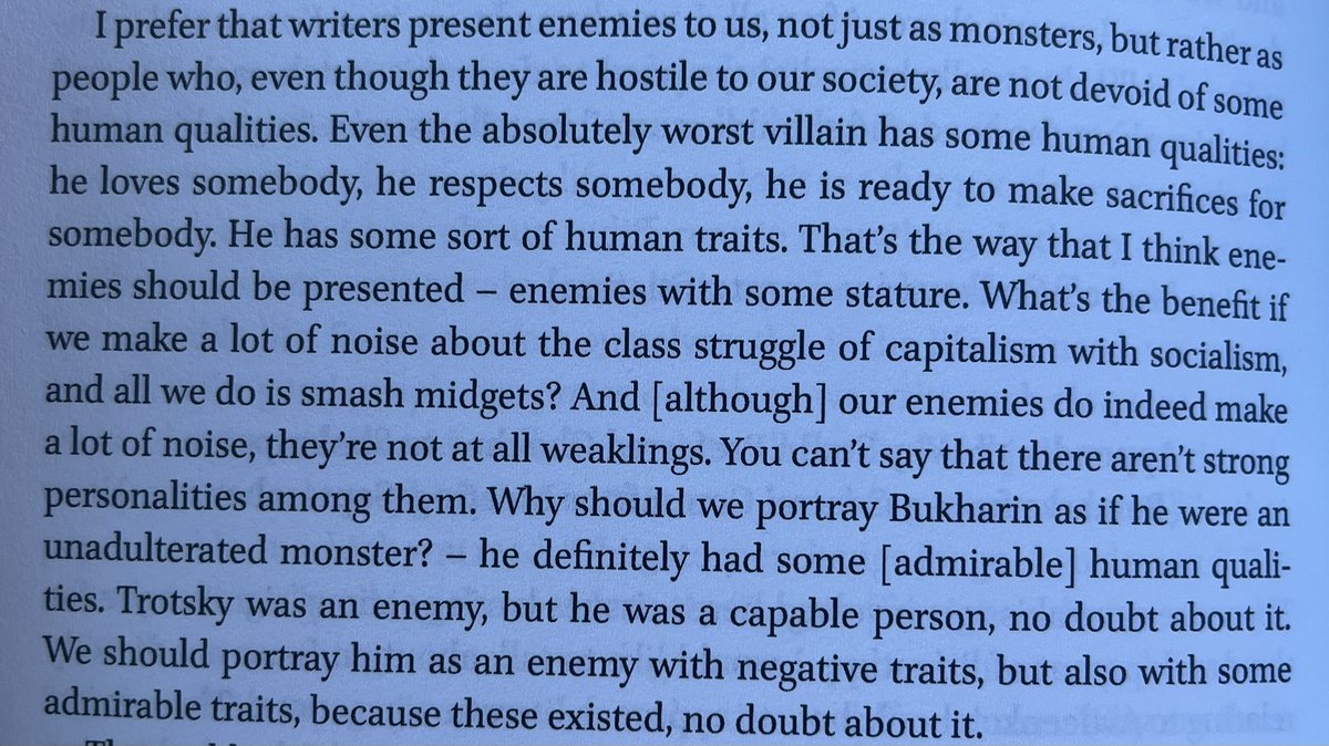 donaldp1917's tweet photo. Stalin responding to an early draft of the play Lies by Aleksandr Afinogenov 

“Even the absolutely worst villain has some human qualities…” https://t.co/ed0AaDIdUP