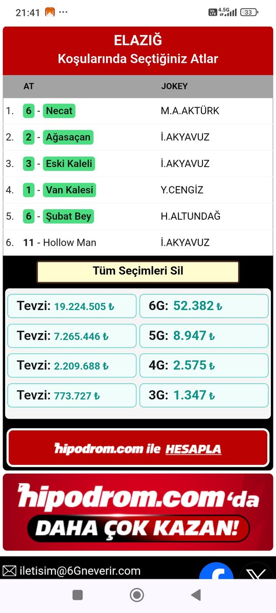 brahimHalilnat4's tweet photo. TJK YİNE YEDİ PARAMİZİ HARAM ZIKIM OLSUN 🙏 https://t.co/6435oYxT4t