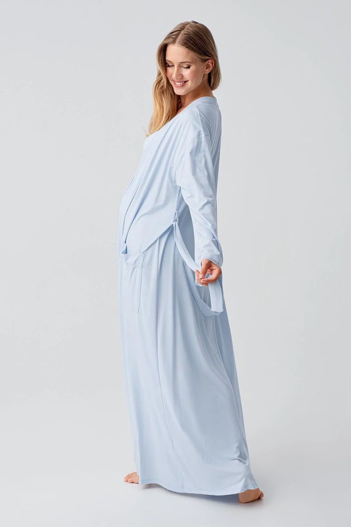 biggshopycom's tweet photo. Lace Sleeve and Collar Maternity-Nursing Nightgown &amp; Robe Set Blue - 18402

#biggshopy #pregnant #pregnancy #postpartum #maternity #nursing #grossesse #enceinte #schwangerschaft #mothers #baby #clothes #clothing 

https://t.co/ue0c5bauJ6 https://t.co/oRsVK7Gvq1