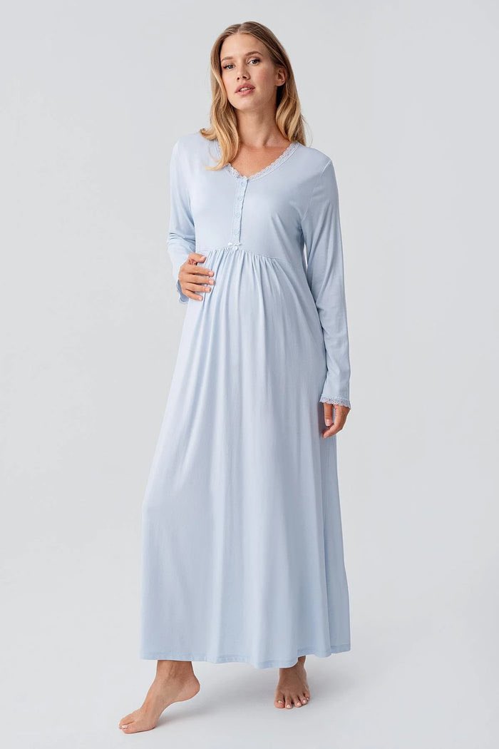 biggshopycom's tweet photo. Lace Sleeve and Collar Maternity-Nursing Nightgown &amp; Robe Set Blue - 18402

#biggshopy #pregnant #pregnancy #postpartum #maternity #nursing #grossesse #enceinte #schwangerschaft #mothers #baby #clothes #clothing 

https://t.co/ue0c5bauJ6 https://t.co/oRsVK7Gvq1