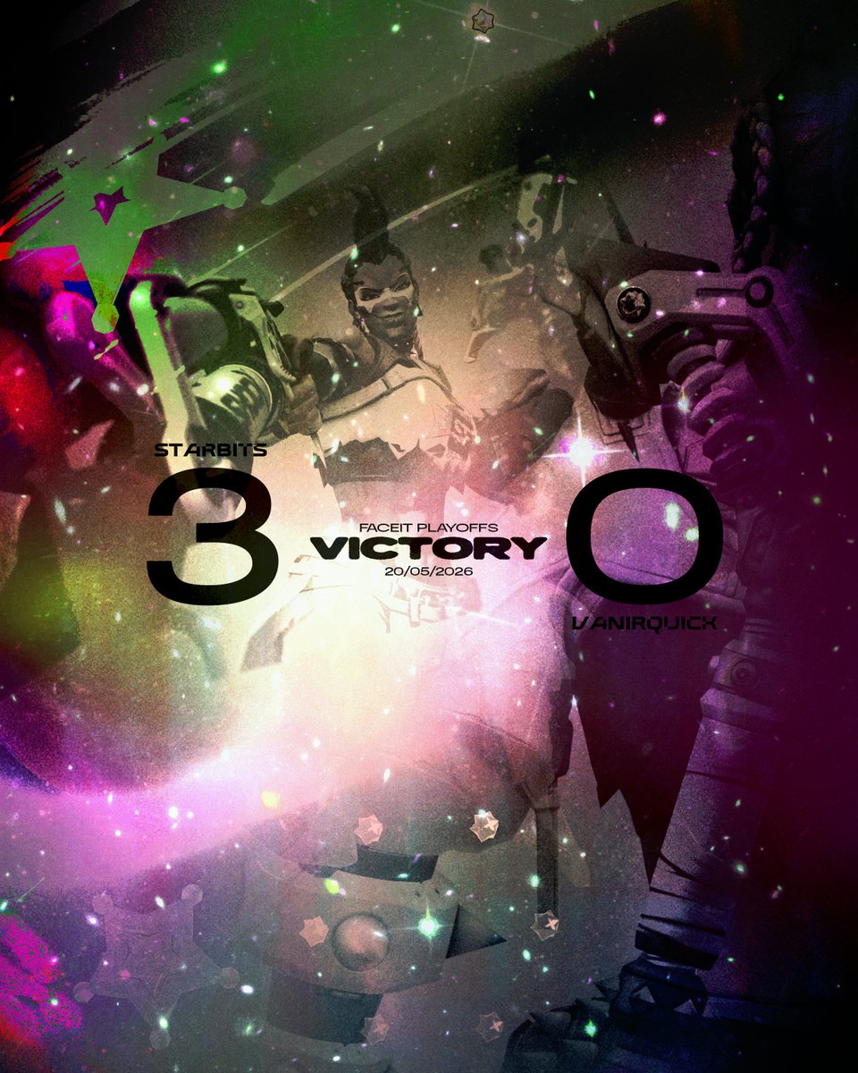 StarBits_OW's tweet photo. CLEAN SWEEP. STRAIGHT UP.
Dreamlight x Harmony is next.

GGs @VanirQuickGG 🤝

🎨 @1atios 

#BitsThemAll 🌠 | #LaidToRest💤 https://t.co/xsaMEMUsLh